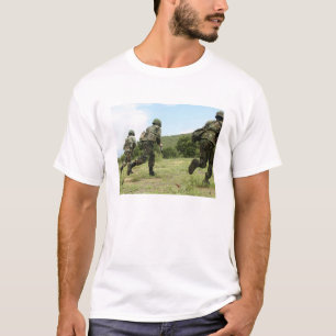 T-shirt Les marines thaïlandaises royales se précipitent