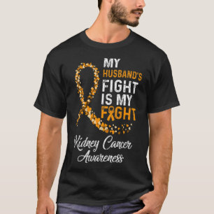 T-shirt Les Maris combattent Mon combat Conscience du canc