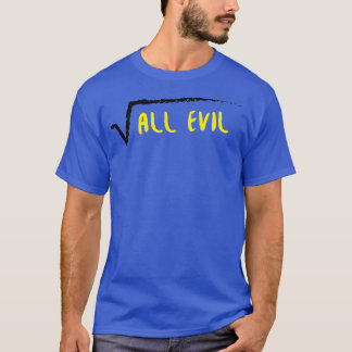 T-shirt Les mathématiques dérangeantes