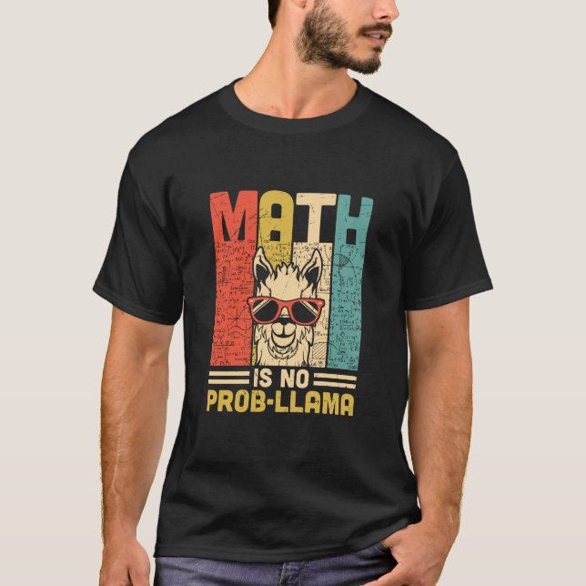 T-shirt Les mathématiques enseignantes Les mathématiques n (Devant)