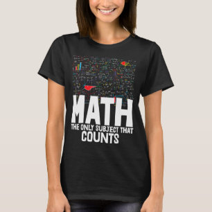 T-shirt Les Maths Le Seul Sujet Qui Compte Toddler Mathlet