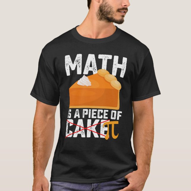 T-shirt Les maths sont un jeu d'enfant jour de Pi drôle (Devant)