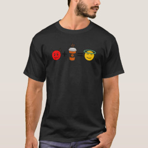 T-shirt Les Matins Nécessitent Café Ou Alcool