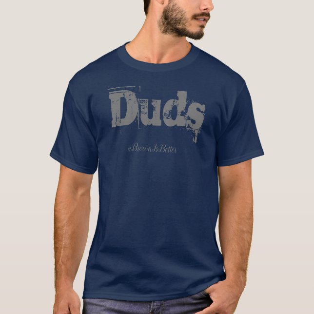 T-shirt Les mecs - Brown c'est mieux (Devant)