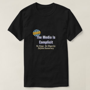 T-shirt Les Médias Sont Compliqués - Une Chemise MisterP