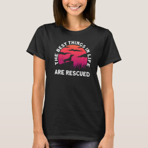 T-shirt Les Meilleures Choses Dans La Vie Sont Les Droits