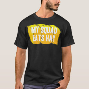 T-shirt les meilleurs amis de l'armée de l'escadron citent
