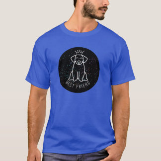 T-shirt Les meilleurs amis des chiens