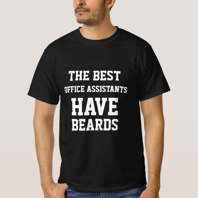 T-shirt Les Meilleurs Assistants de Bureau Ont des (Devant)