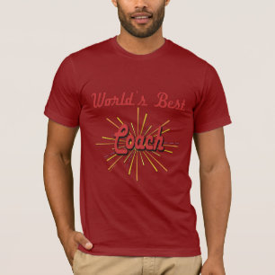 T-shirt Les meilleurs cadeaux d'entraîneur
