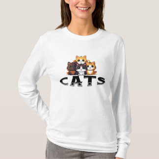 T-shirt Les meilleurs chats
