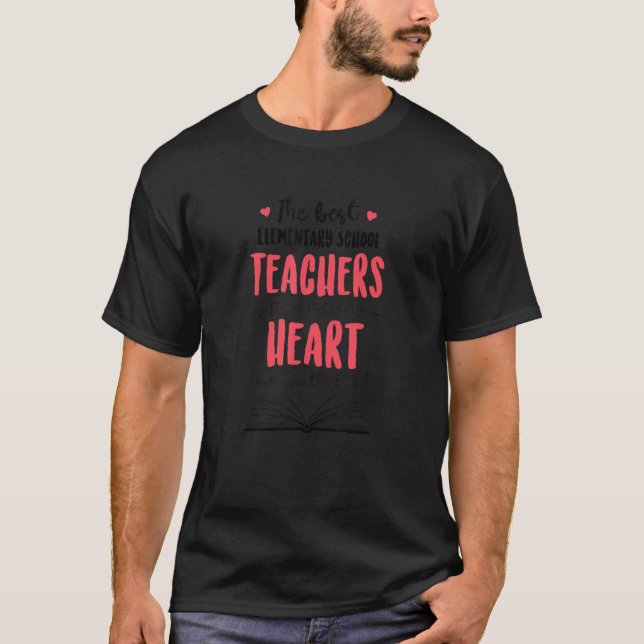 T-shirt Les Meilleurs Enseignants De L'École Primaire Ense (Devant)