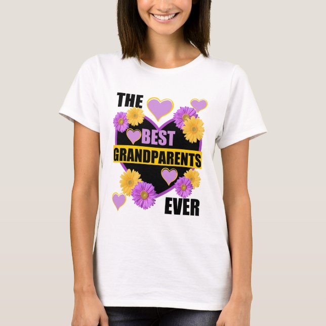 T-SHIRT LES MEILLEURS GRANDS-PARENTS (Devant)