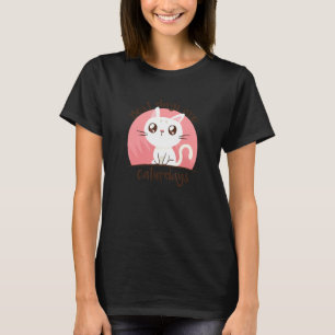 T-shirt Les Meilleurs Jours Sont Caturdays Cute Cat Pour A