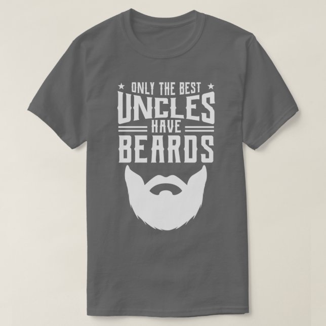 T-shirt Les meilleurs oncles ont des ours conception Uncle (Design devant)