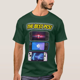 T-shirt Les meilleurs ordinateurs de jeu fille rétro