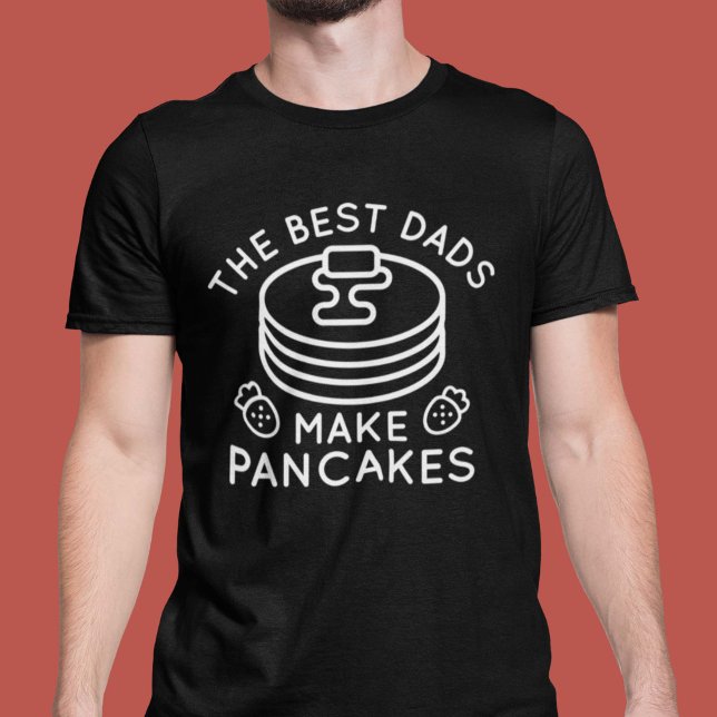 T-shirt Les Meilleurs Pères Font Des Crêpes (pancakes shirt)