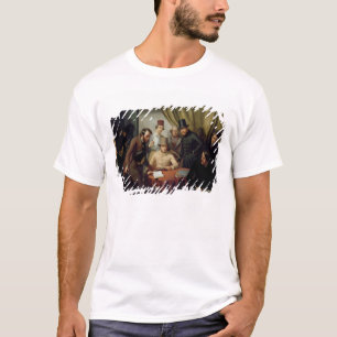 T-shirt Les membres du club de l'artiste de Hambourg, 1840