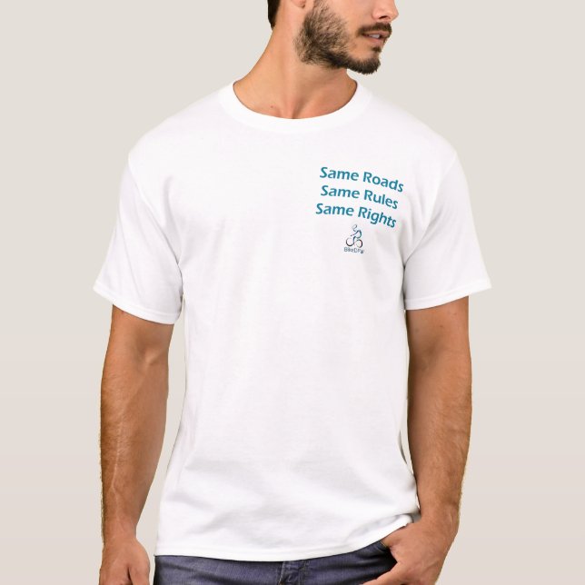 T-shirt Les mêmes hommes de routes (Devant)