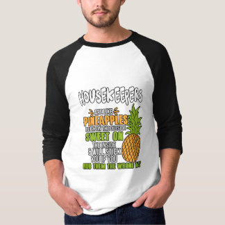 T-shirt Les Ménagères Sont Comme Des Ananas.