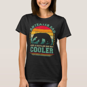 T-shirt Les Mens Anteater Papa Comme Un Père Régulier Mais