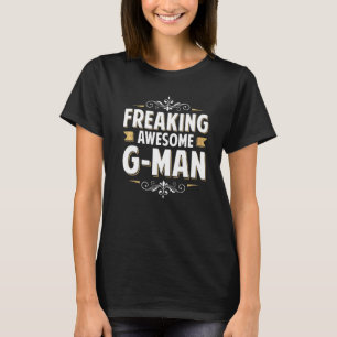 T-shirt Les Mens Font Un Homme Génial Pour Papa Grand-Père
