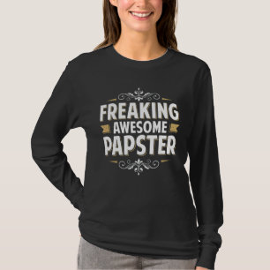 T-shirt Les Mens Font Un Papier Génial Pour Papa Grand-Pèr