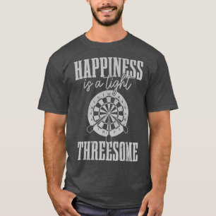 T-shirt Les Mens Fosse Le Bonheur Un Trio Serré