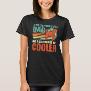 T-shirt Les Mens Goldendoodle Papa Comme Un Papa Régulier 
