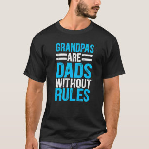 T-shirt Les Mens Grandpas Sont Des Pères Sans Règles Grand