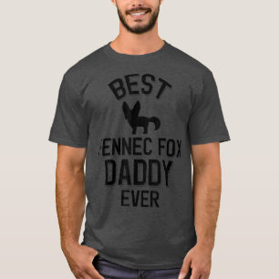 T-shirt Les Mens Meilleur Fennec Pour Papa