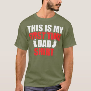 T-shirt Les mens Nouveau Papa pour la première fois d'être