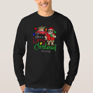 T-shirt Les Mens Ont Un Larry Noël Un Larry