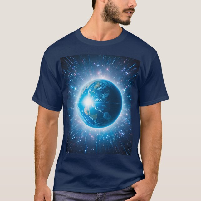 T-shirt les merveilles de l'univers (Devant)