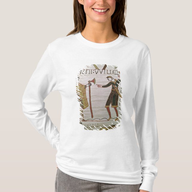 T-shirt Les messagers de duc William sont venus pour (Devant)