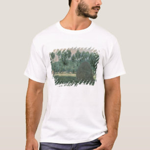 T-shirt Les meules de foin de Claude Monet s'approchent
