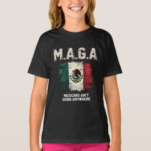 T-shirt Les Mexicains de MAGA ne vont nulle part
