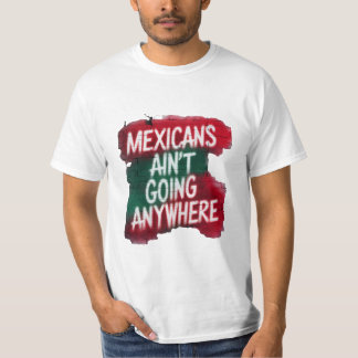T-shirt Les Mexicains ne vont nulle part - Graffiti urbain