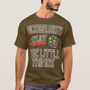 T-shirt Les microbiologistes aiment les petites choses amu