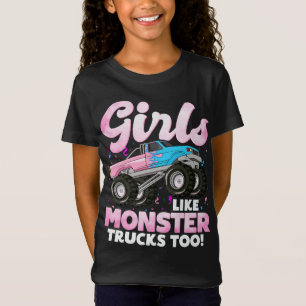 T-Shirt Les Mignonnes Filles De Camion Monster Comme Les C