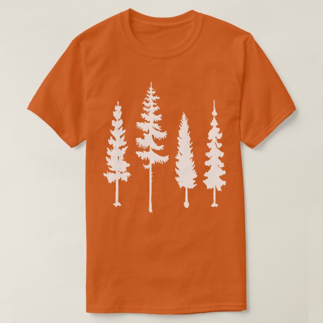 T-shirt Les mignons arbres 2 (Design devant)