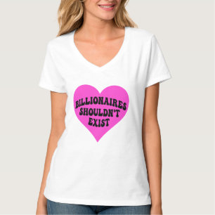 T-shirt Les milliardaires ne devraient pas exister