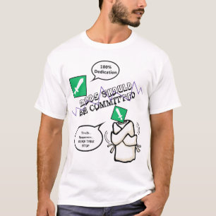 T-shirt Les mods Twitter doivent être engagés