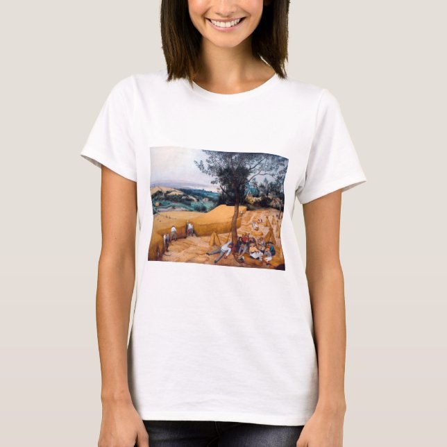 T-shirt Les Moissonneurs, Pieter Bruegel (Devant)