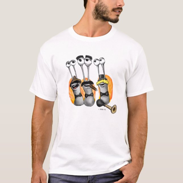 T-shirt Les mollusques de Marx (Devant)