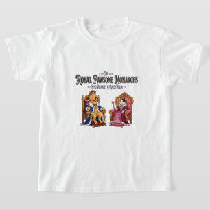 T-shirt Les Monarques Royaux Pawsome