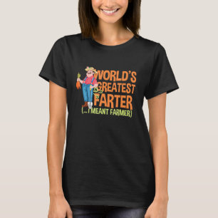 T-shirt Les Mondes Agricoles Les Plus Vastes Plus Loin Je
