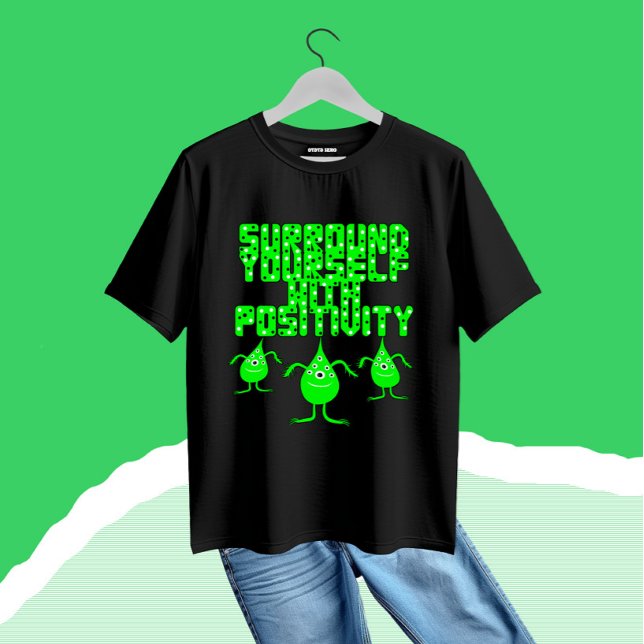 T-shirt Les monstres verts (Créateur téléchargé)