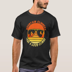 T-shirt Les Montagnards Aiment Un Bon Climax Humour Adulte