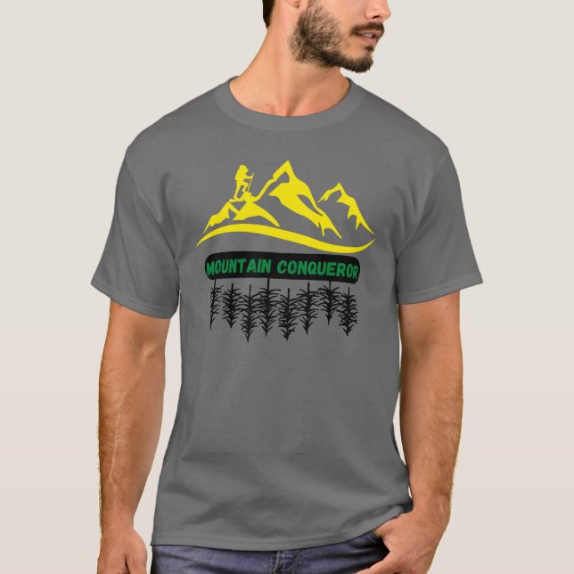 T-shirt les montagnes (Devant)